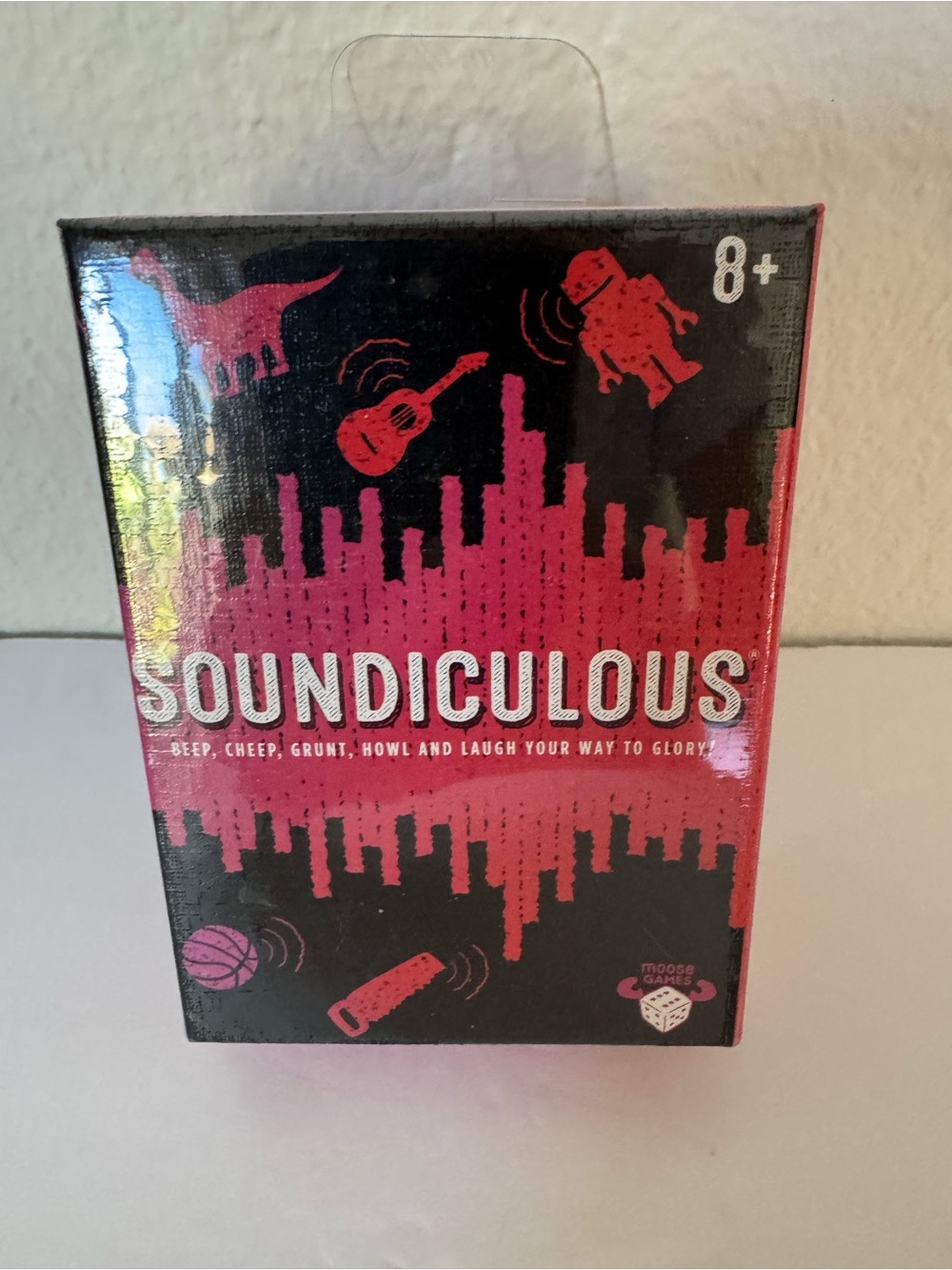New Soundiculous Family Party Game - Pink/Black